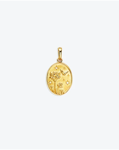 By Charlotte - Gold Everything You Are Is Enough Locket Pendant