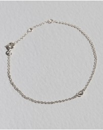 SAINT VALENTINE - Mini Heart Bracelet - Silver