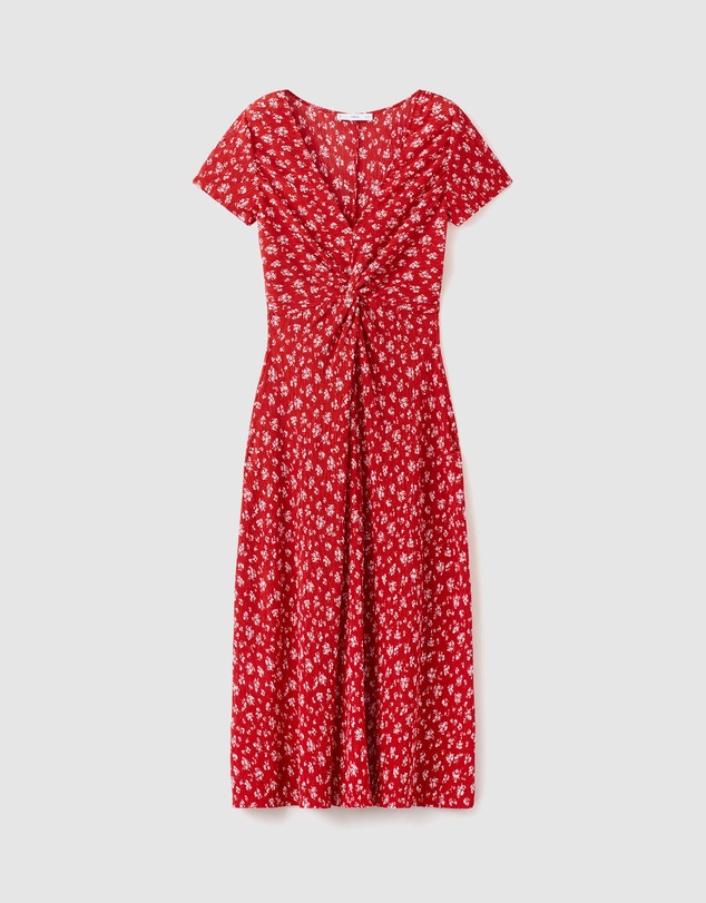 M.N.G - Printed Midi-Dress