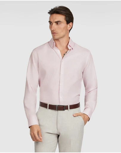 Tarocash - Leeds Slim Bamboo Check Shirt