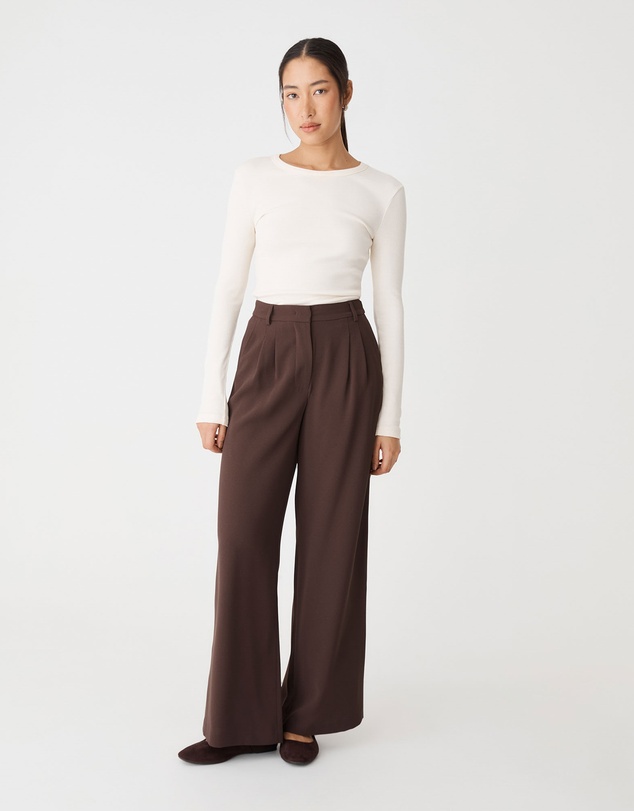 Forcast - Rumy Wide Leg Tailored Pants