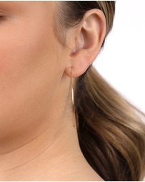 Lovisa - Gold Plated Sterling Silver 50mm Hoop