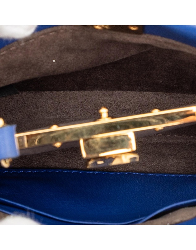 Pre-Loved by Azura Reborn - Pre-Loved Micro Shiny Nappa Peekaboo Iconic Satchel