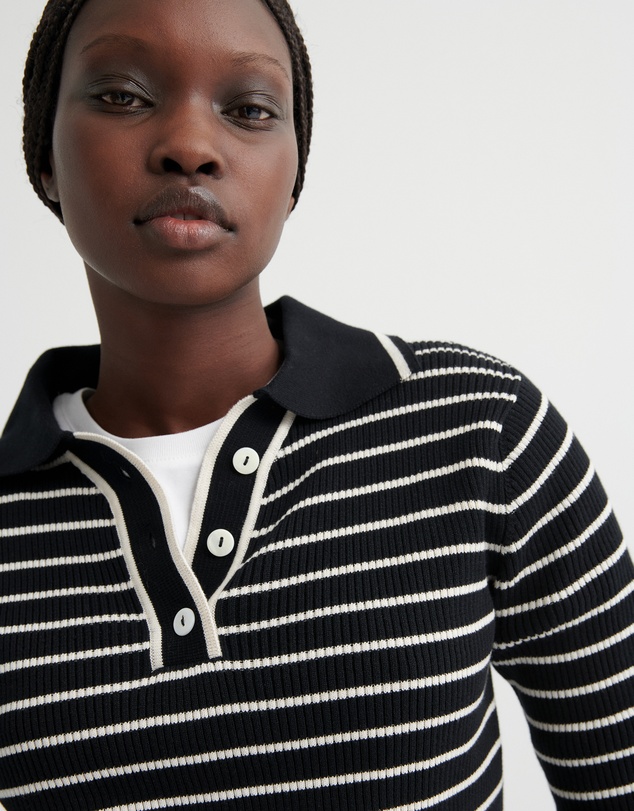 Kowtow - Stripe Polo