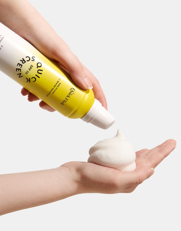 The Quick Flick - Quick Screen SPF50 Whipped Body Moisturiser & Sunscreen Mousse
