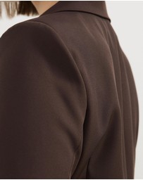 Atmos&Here Curvy - Marlow Short Sleeve Blazer