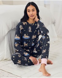 Chelsea Peers - Sleepy Dogs Long Pyjama Set