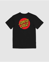 Santa Cruz - Classic Dot Chest Tee - Teens