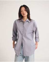 Oxford - Hailey Stripe Oversized Shirt