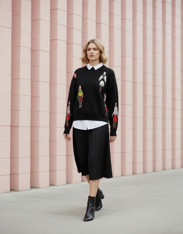 Mossée - Nina Oversized Wool Sweater