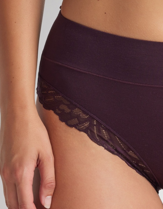 Kayser - 2 Pack Comfort Band Lace Trim Mid Rise