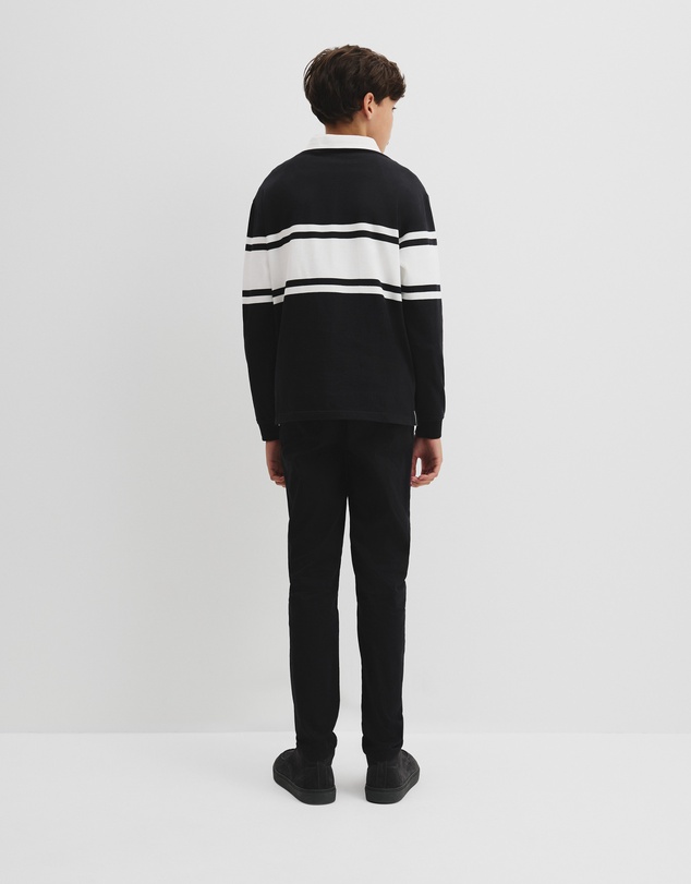 Country Road - Teen Australian Cotton Panelled Rugby Shirt