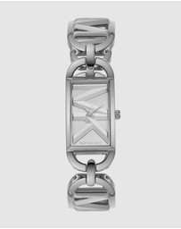 Michael Kors - Mk Empire Silver Tone Analogue Watch