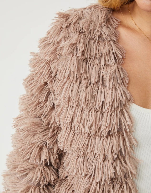 Esther & Co - Ophelle Jacket - Mocha