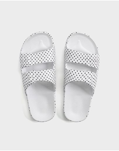 Dots Black White
