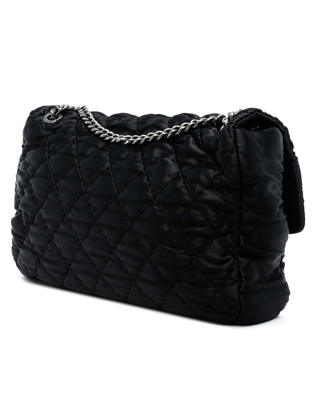 Pre-Loved by Azura Reborn - Pre-Loved Extra Large CC Quilted Satin Single Flap