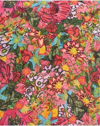 The Social Outfit - Silk Tee - Fairfield Bloom