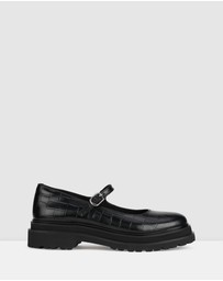 Rollie - Mary Jane Step Croc Flat