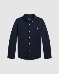 Polo Ralph Lauren - Featherweight Cotton Mesh Shirt - Kids