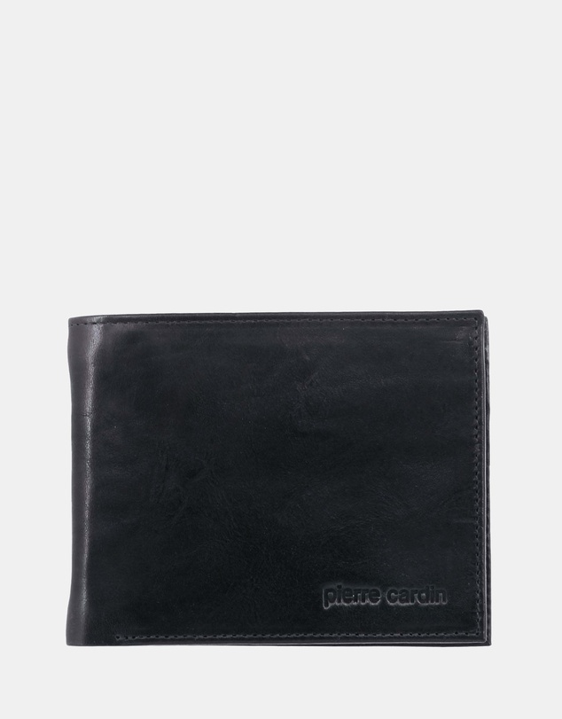Pierre Cardin - Pierre Cardin Rustic Leather Tri-Fold Men's Wallet