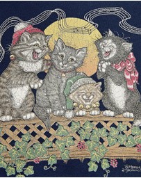 Vintage by The Real Deal - Pre Loved - Vintage 90s Cat Sweatshirt