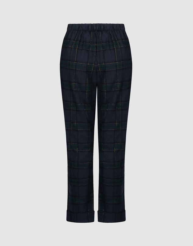 Hunkemoller - Flannel Straight Check Pants