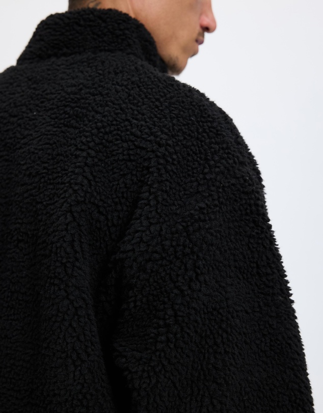 Thrills - Web Of Deceit Cropped Sherpa Jacket