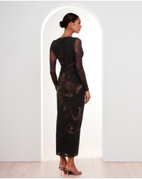 Pilgrim - Gabriella V-neck Knot Dress