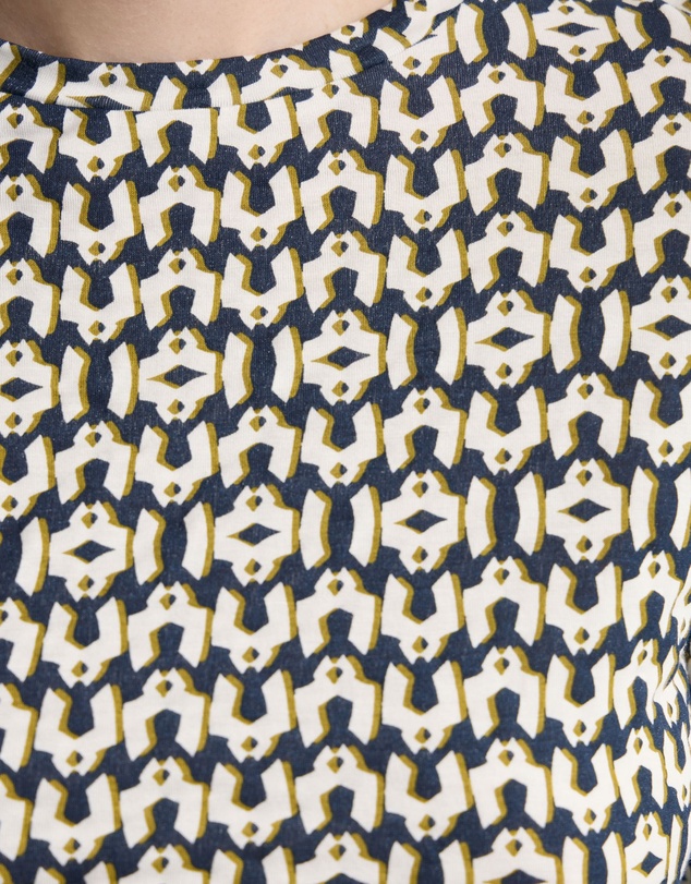 Oxford - Imogen Printed Jersey Top