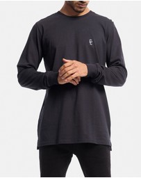 Counter Culture - Cypher Embroidery Long Sleeve Tee