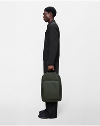 RAINS - Book Daypack Large Green