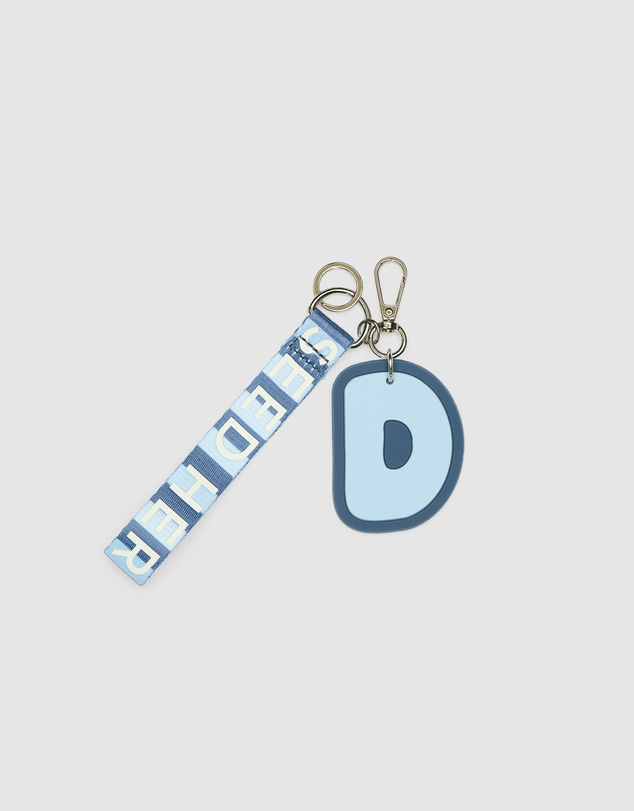 Seed Heritage - Stripe Strap Initial Keyring