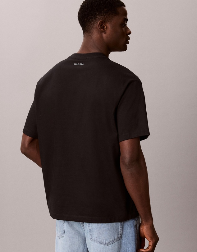 Calvin Klein Jeans - Palm Leaf Logo Graphic Relaxed T-Shirt