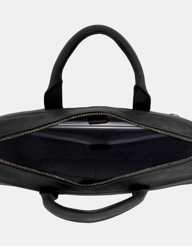 Pierre Cardin - Pierre Cardin Men's Leather Classic Messenger/Computer Bag