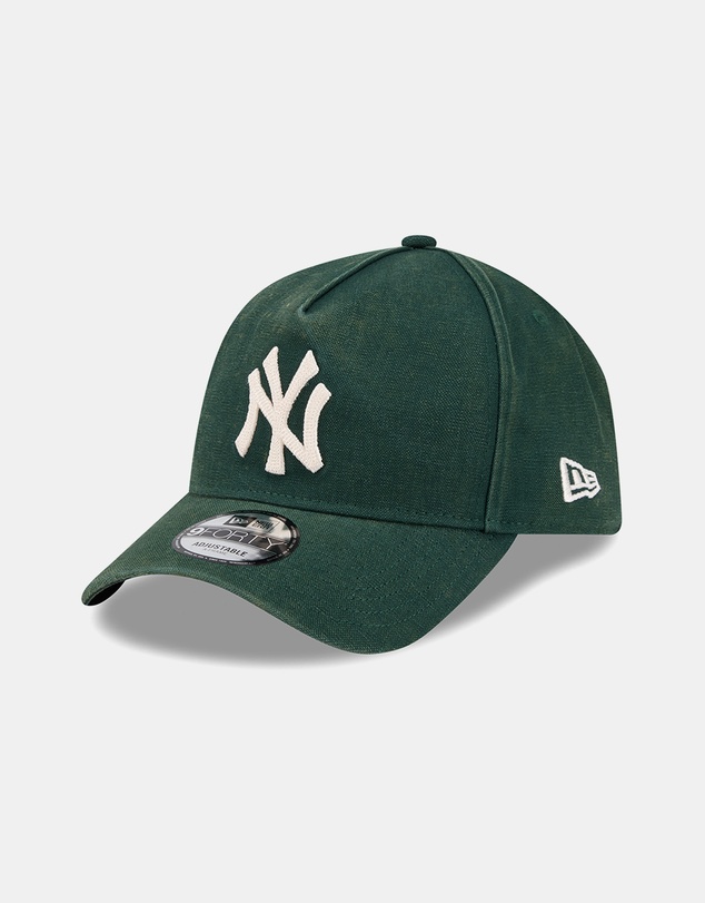 New Era - New York Yankees Washed Canvas Seasonal 9FORTY A-Frame Adjustable Cap