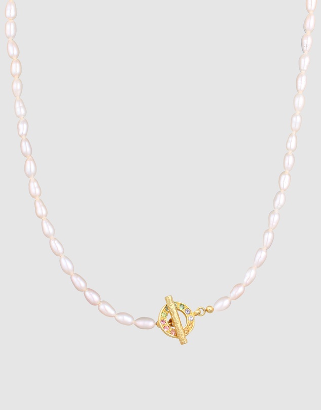 Haze & Glory - ICONIC EXCLUSIVE - Rainbow Love Necklace - Gold