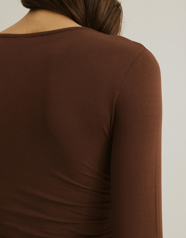Atmos&Here - Asymmetric Long Sleeve Top