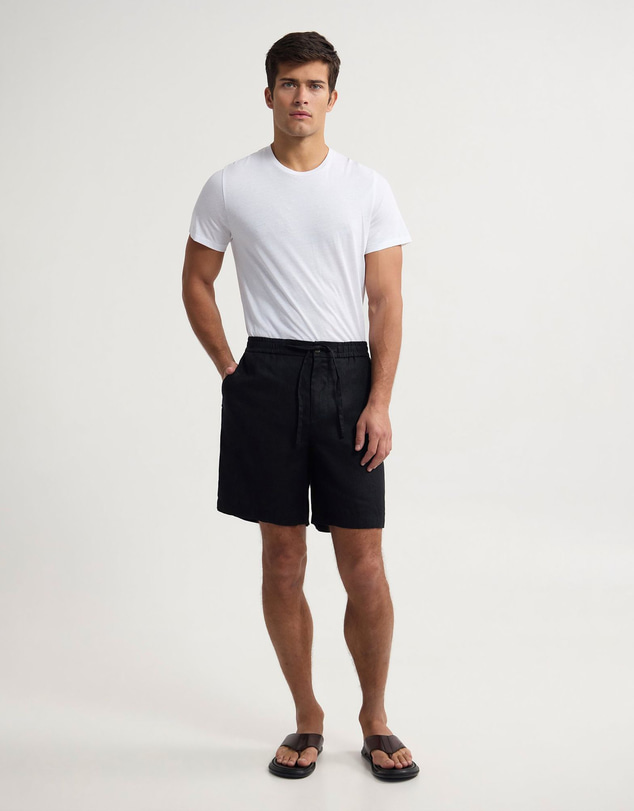 Oxford - Carlos French Linen Shorts