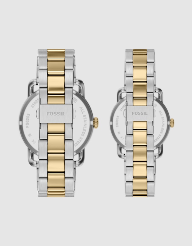 Fossil - Copeland Two Tone Analogue Watch
