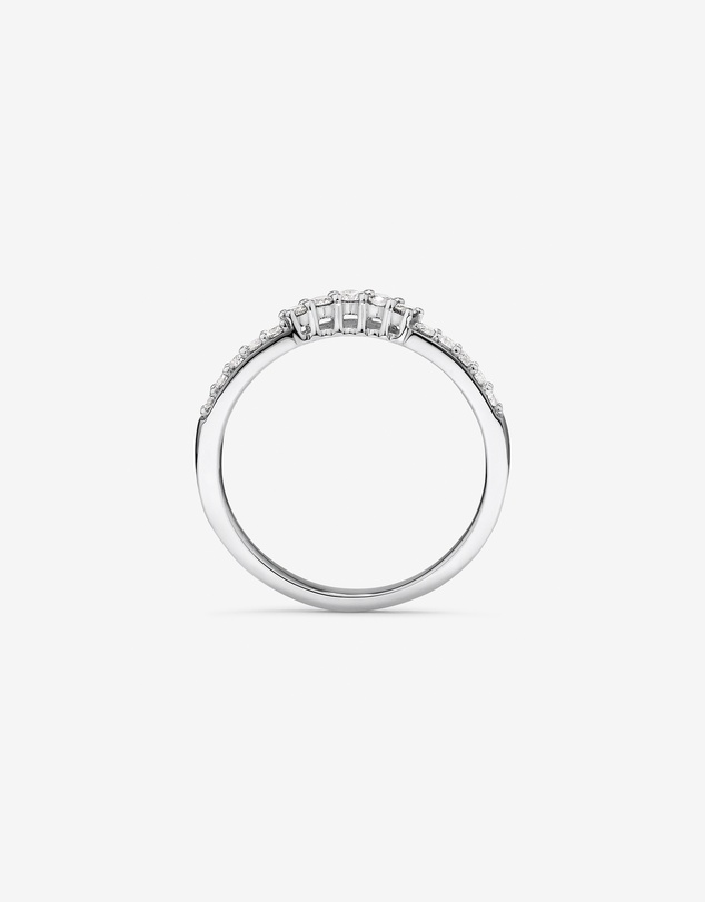 Michael Hill - Wedding Ring with 0.25 Carat TW of Diamonds in 14kt White Gold