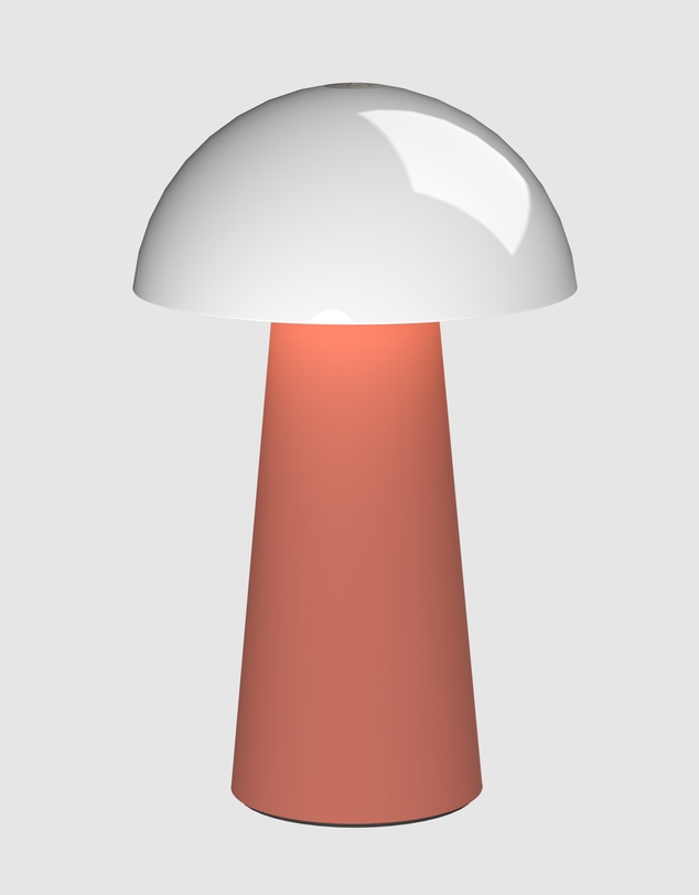 Kreafunk - Kreafunk Bello Lamp, Portable And Rechargeable - Terracotta