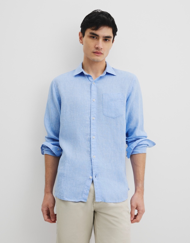 Country Road - Organically Grown Linen Regular Fit Shirt