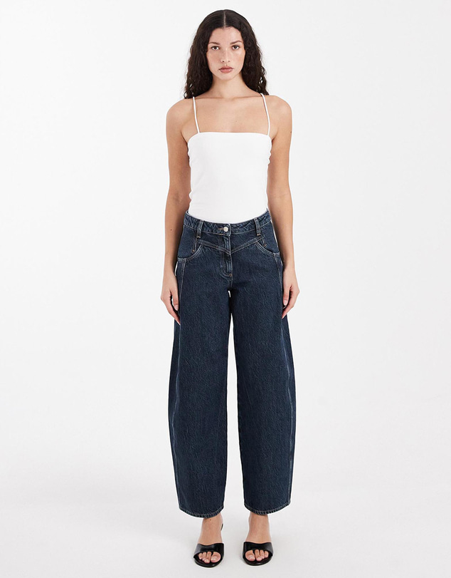 TOPSHOP - Julia Multi Pocket Jeans DB Dnm
