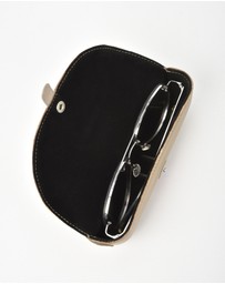 Cobb & Co - Iris Two Tone Leather Glasses Case