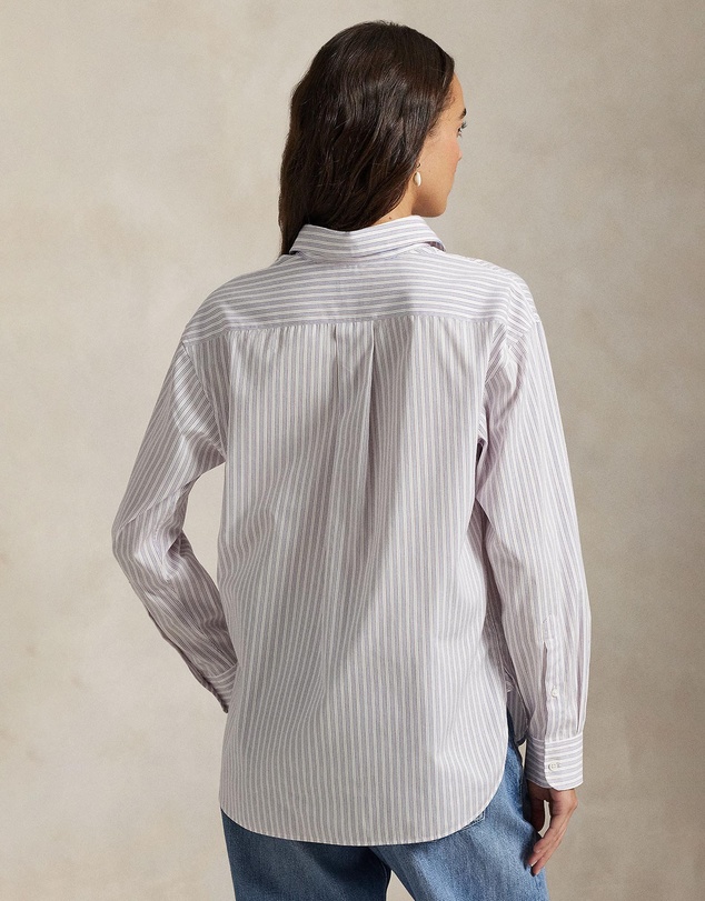 Polo Ralph Lauren - Relaxed Fit Striped Cotton Shirt - The ICONIC Exclusive