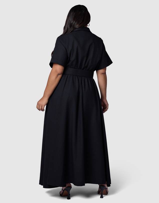 Something 4 Olivia - Gabrielle Linen Maxi Dress