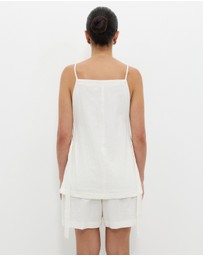 Calli - Lyauna Tie Side Top