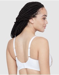 Skarlett Blue - Entice Fuller Bust Sheer Lace Bra with Side Support