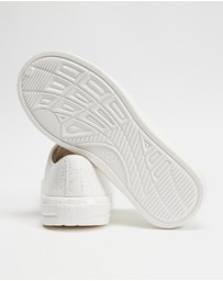 Holster - Connie EVA Sneakers - White Glitter - Unisex
