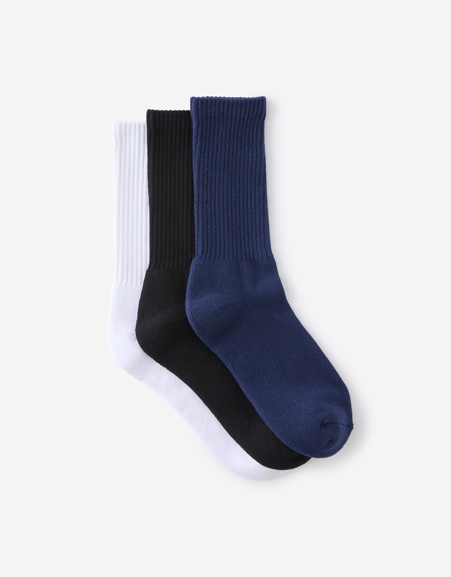 Cotton On - 3 Pack Essential Crew Socks